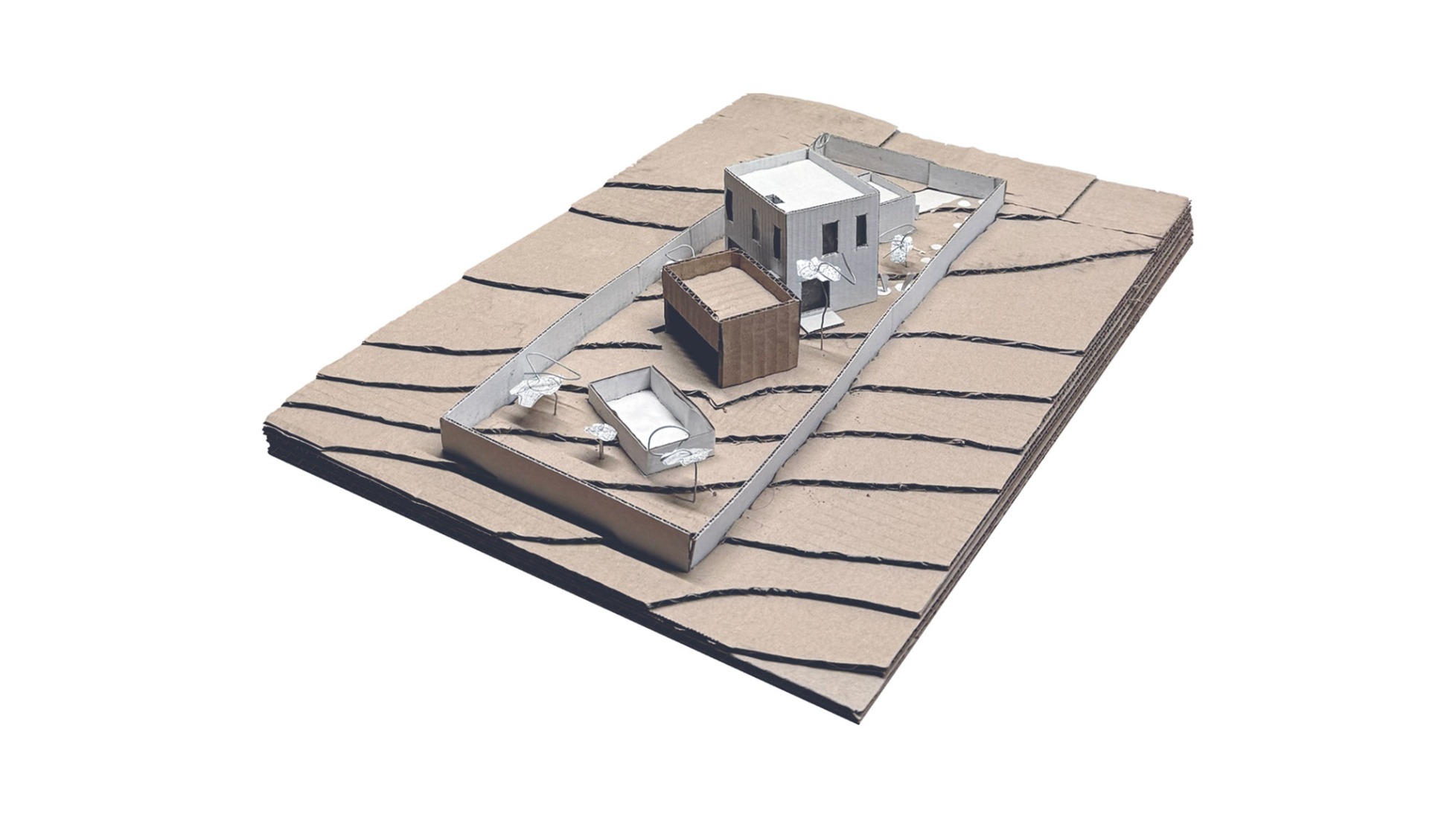 Model. Accordion House by FORarquitectura.