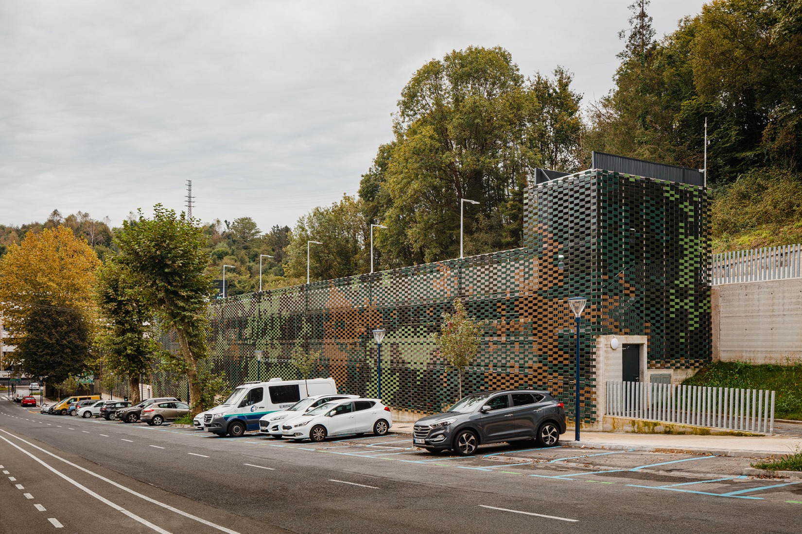 Parking building in Errenteria by VAUMM. Photograph by Aitor Estévez.