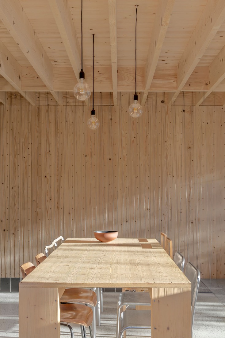 «Casas alpinas gemelas» por Dekleva Gregoric Architects. Fotografía por Ana Skobe.