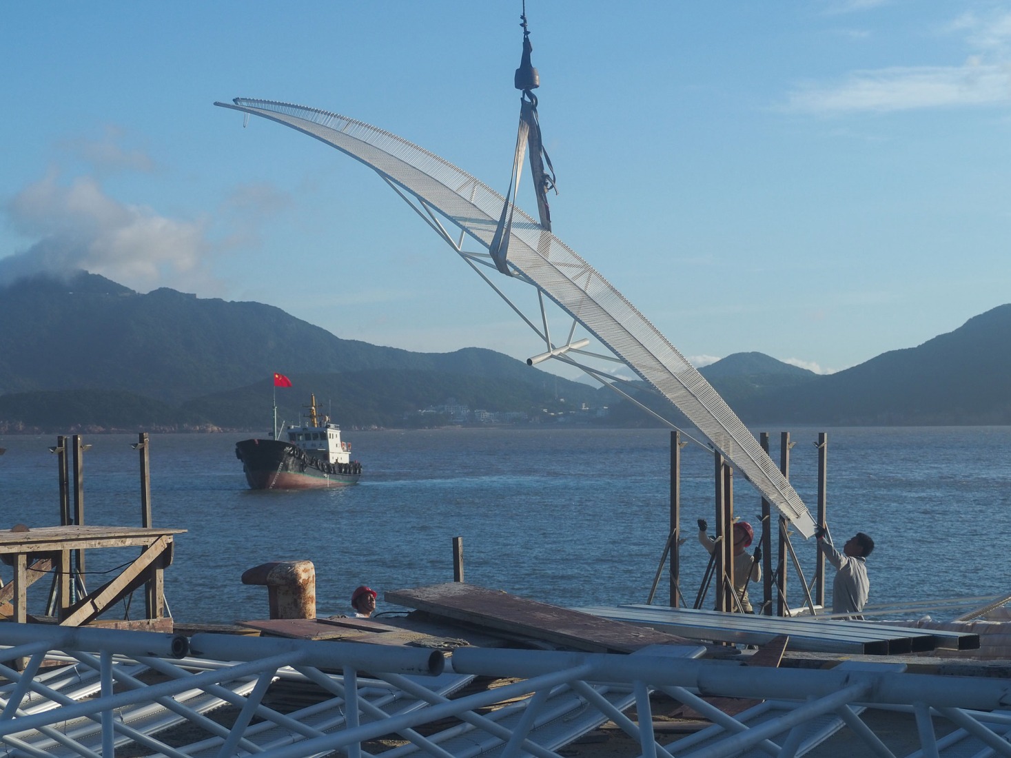 The Seaside Pavilion by GN Architects. Photograph by Jiang Meng.