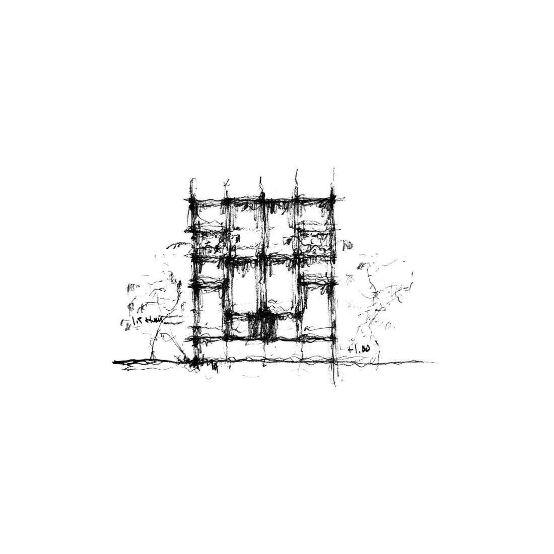 Croquis. Antonio Maceo 8 por Taller Héctor Barroso.