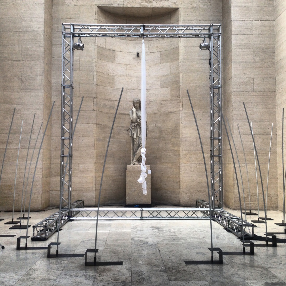 Capolavori in movimiento, Museo della Civiltà Romana. Fotografía por Emanuela Barilozzi Caruso.