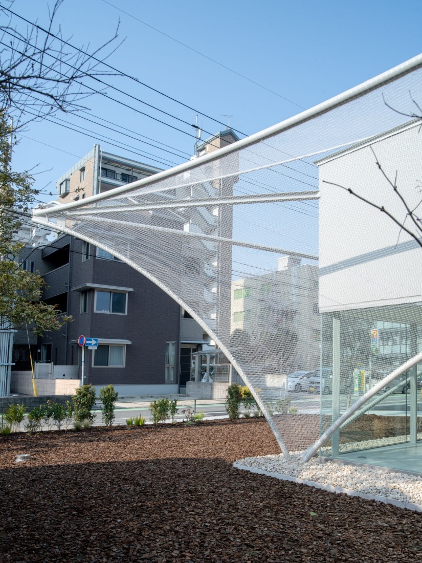 Cs Somme Café by Kengo Kuma. Photograph by Katsumasa Tanaka.