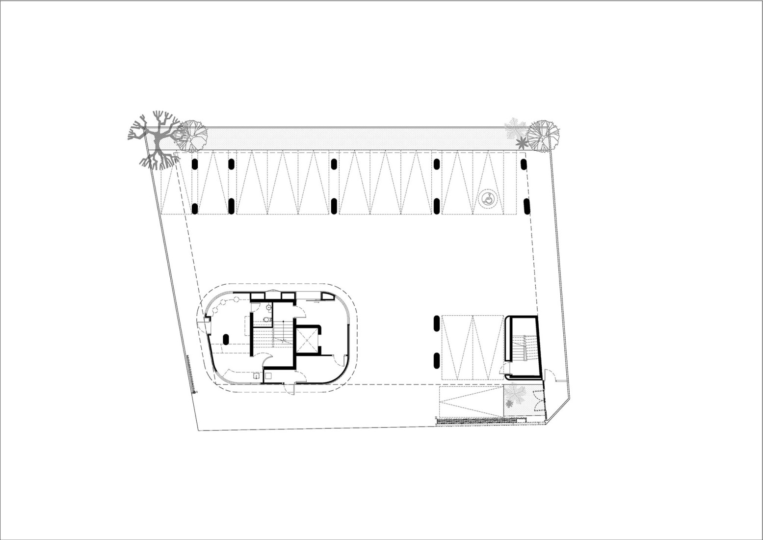 Ground floor plan. PLP City Range by ASWA.