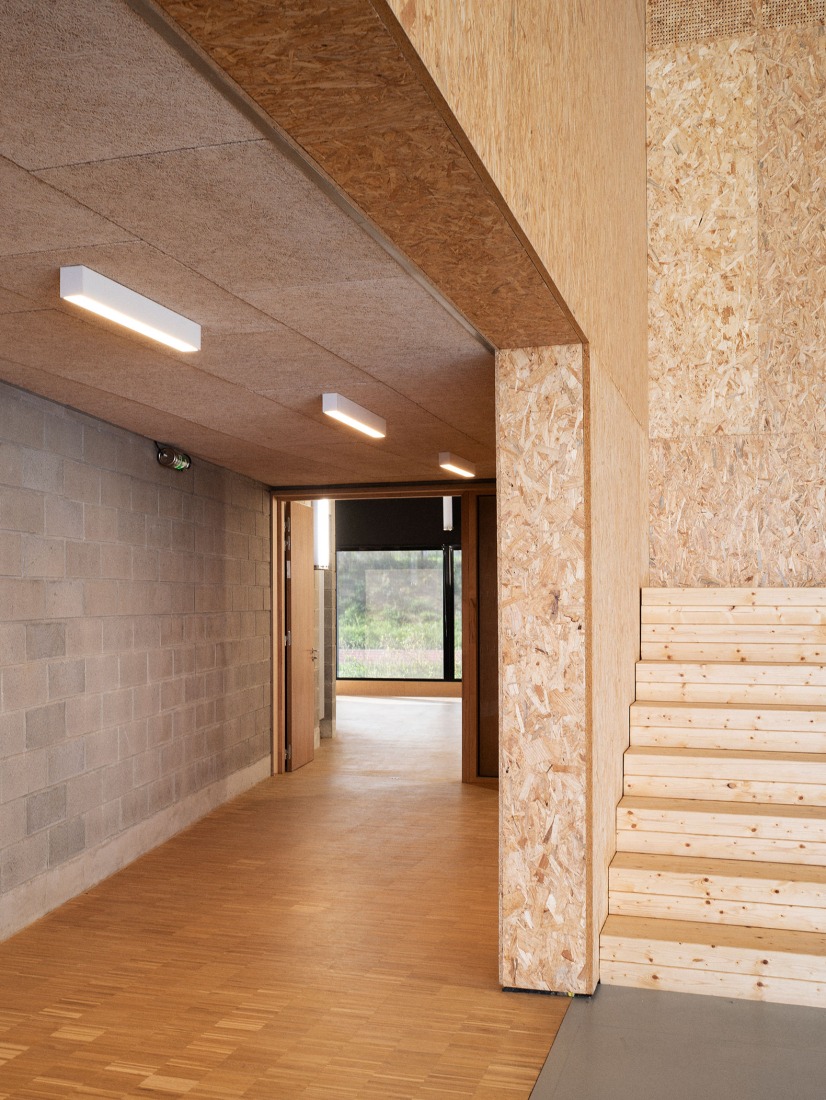 Gimnasio Marie Marvingt por Ateliers O-S Architectes. Fotografía por Cyrille Weiner.