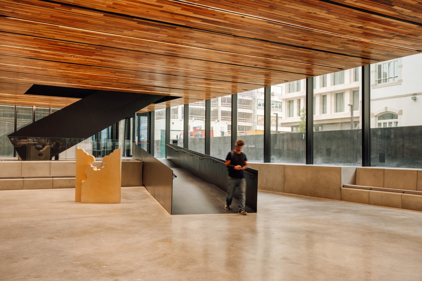 "Energía de Portugal" Headquarters by ELEMENTAL. Photography by Francisco Nogueira.