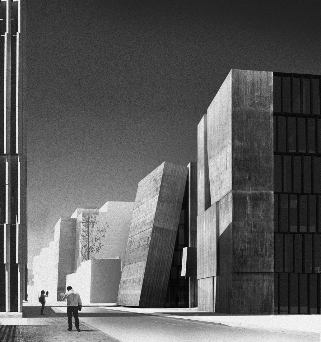 Visualization. "Energía de Portugal" Headquarters by ELEMENTAL.