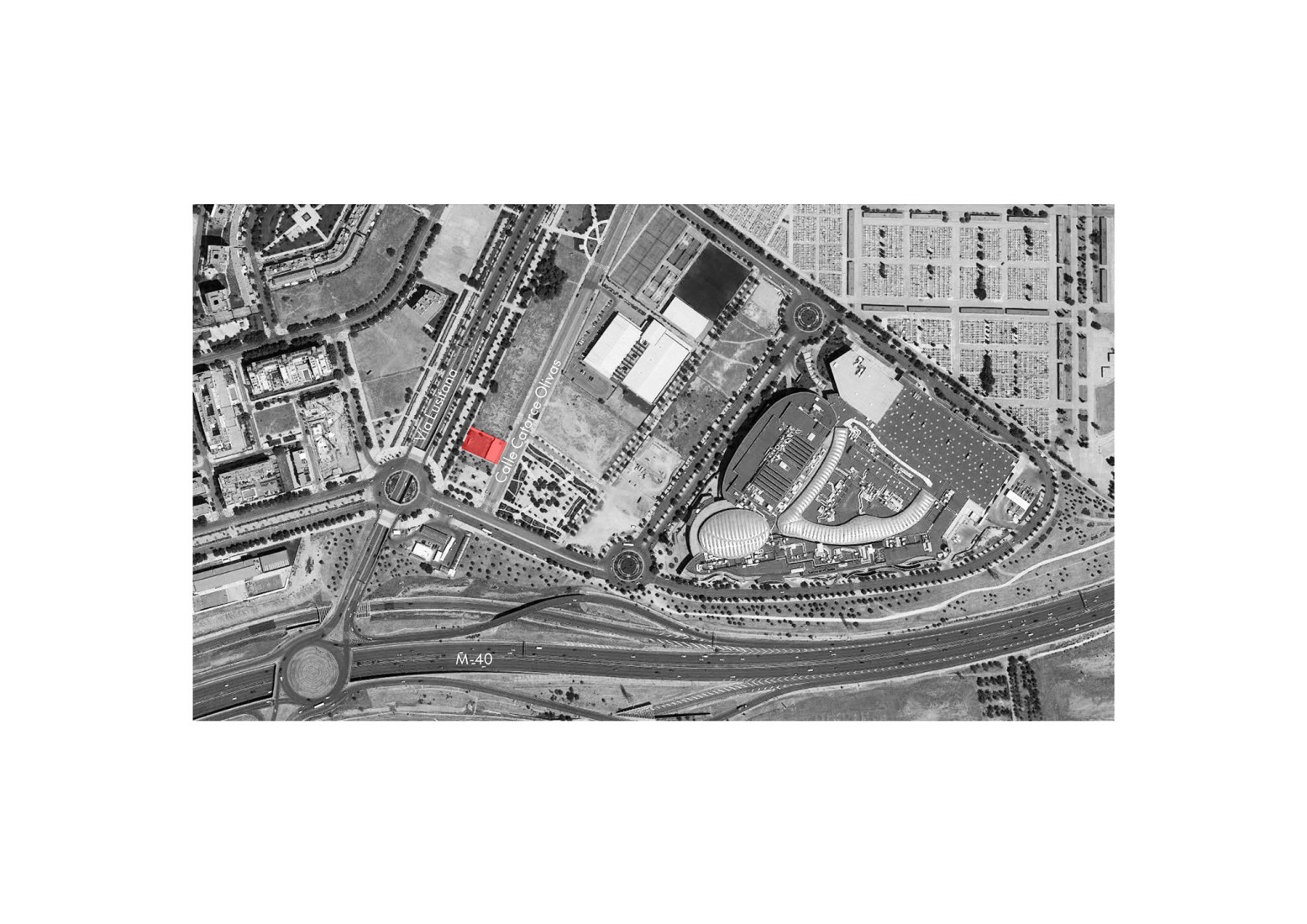 Plano de emplazamiento. Centro Parroquial San Benito Menni por tresunouno.