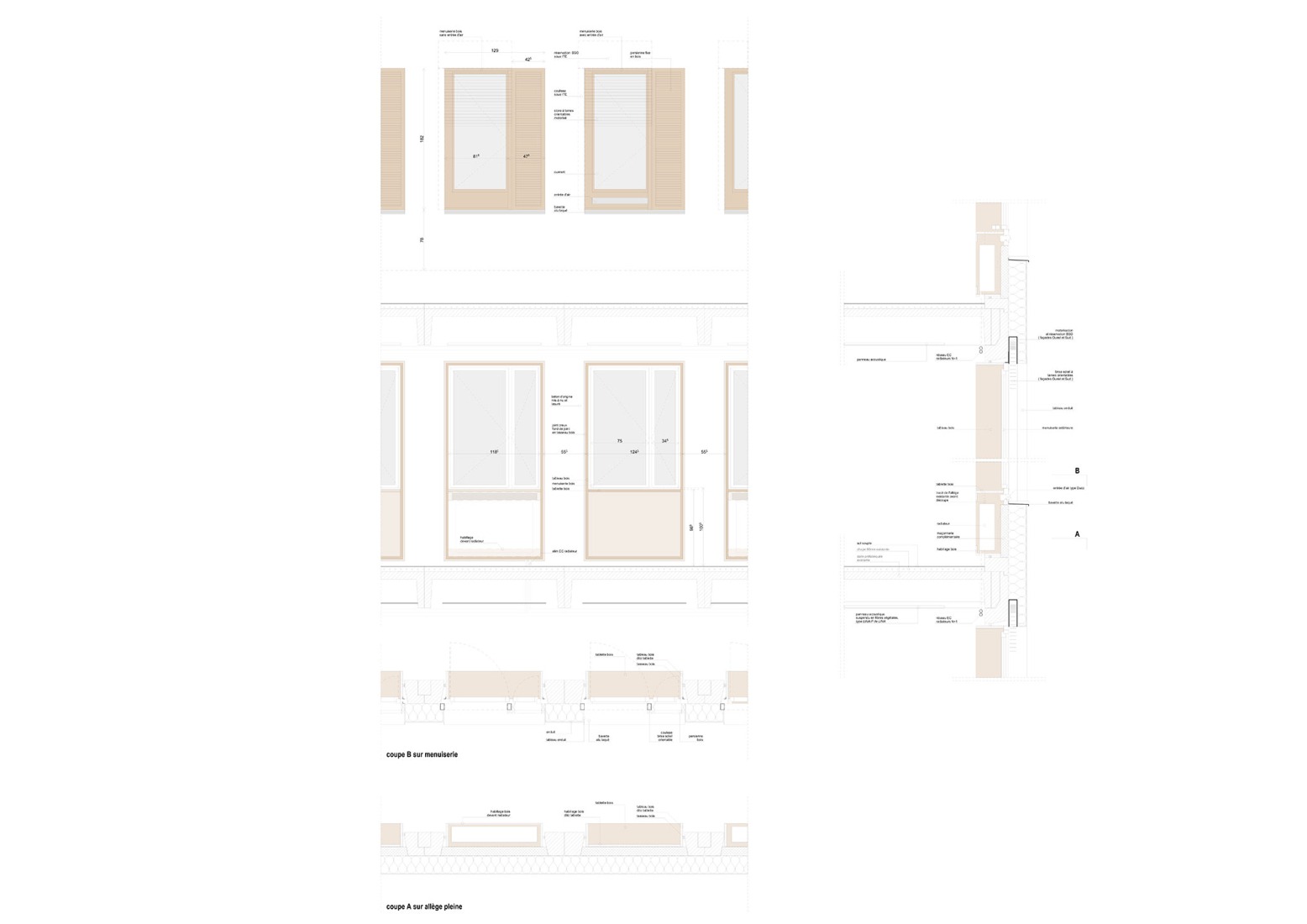 Detalles constructivos. Mediateca y Casa de Refugiados James Baldwin by associer.