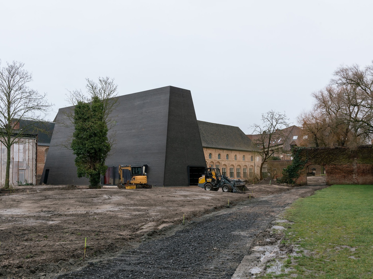 New museum of visual arts Abby Kortrijk by Barozzi Veiga + Tab Architects. Photograph by Simone Marcolin.