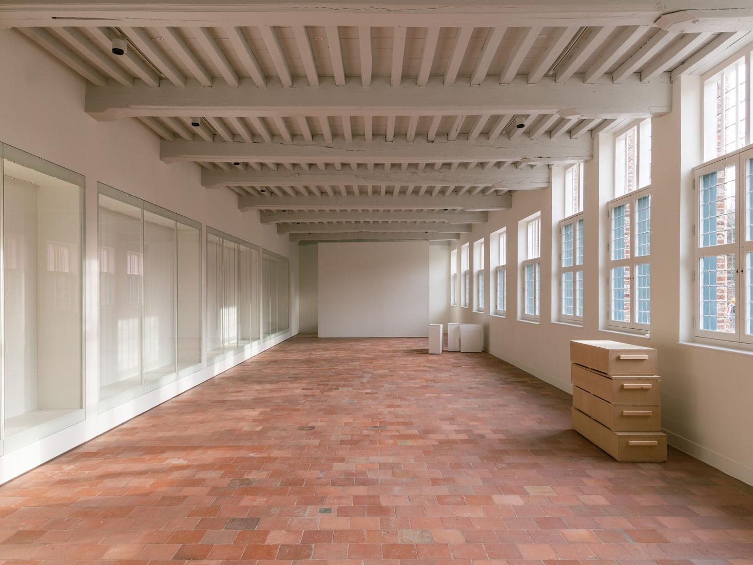 New museum of visual arts Abby Kortrijk by Barozzi Veiga + Tab Architects. Photograph by Simone Marcolin.