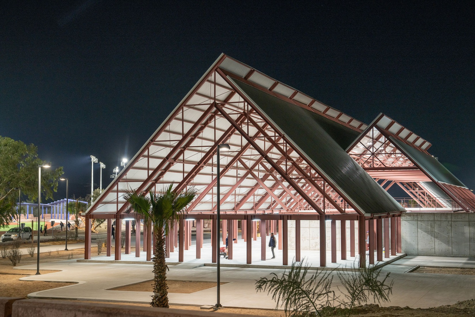 Sports Complex La Paz by CCA. Photograph by Jaime Navarro, courtesy of de Centro de Colaboración Arquitectónica (CCA).