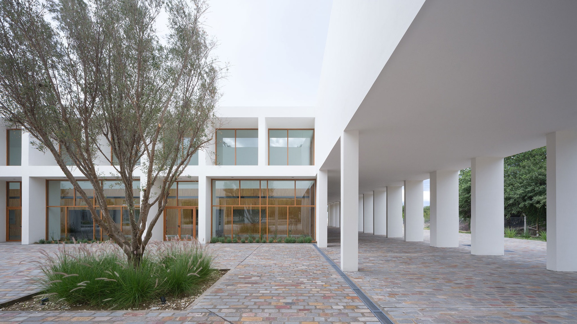 Centro de convenciones de Cafayate por Ignacio Carón, Fabio Estremera, Andres Francesconi, Ezequiel Spinelli. Fotografía por Javier Agustin Rojas.