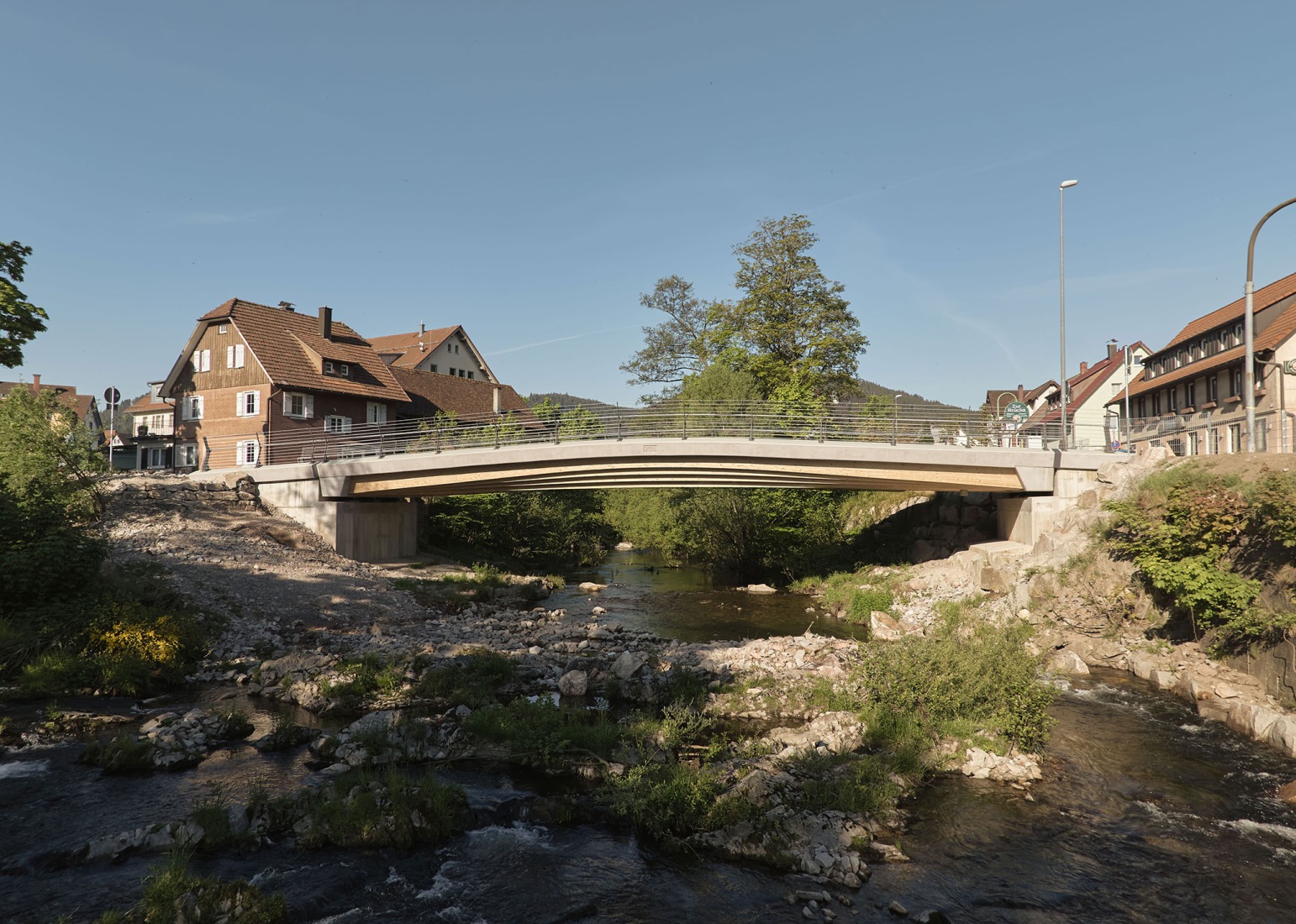Baiersbronn Bridge by Moxon Architects + IB Miebach. Photograph by Simon Kennedy.