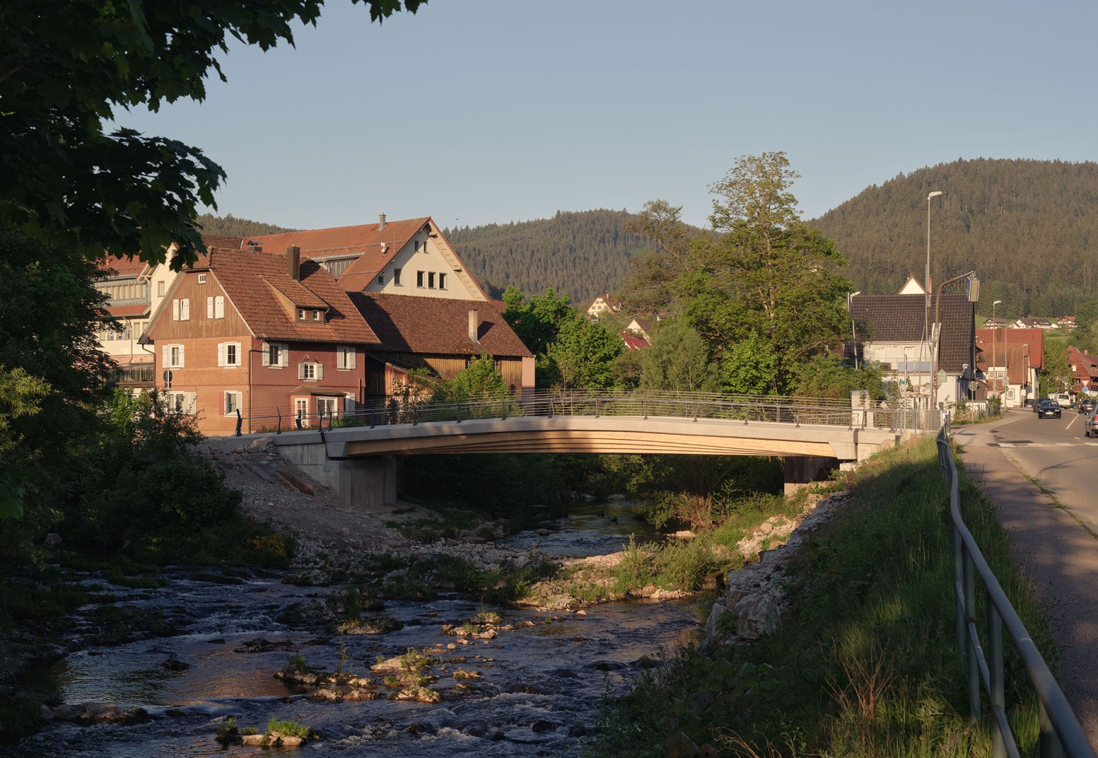 Baiersbronn Bridge by Moxon Architects + IB Miebach. Photograph by Simon Kennedy.
