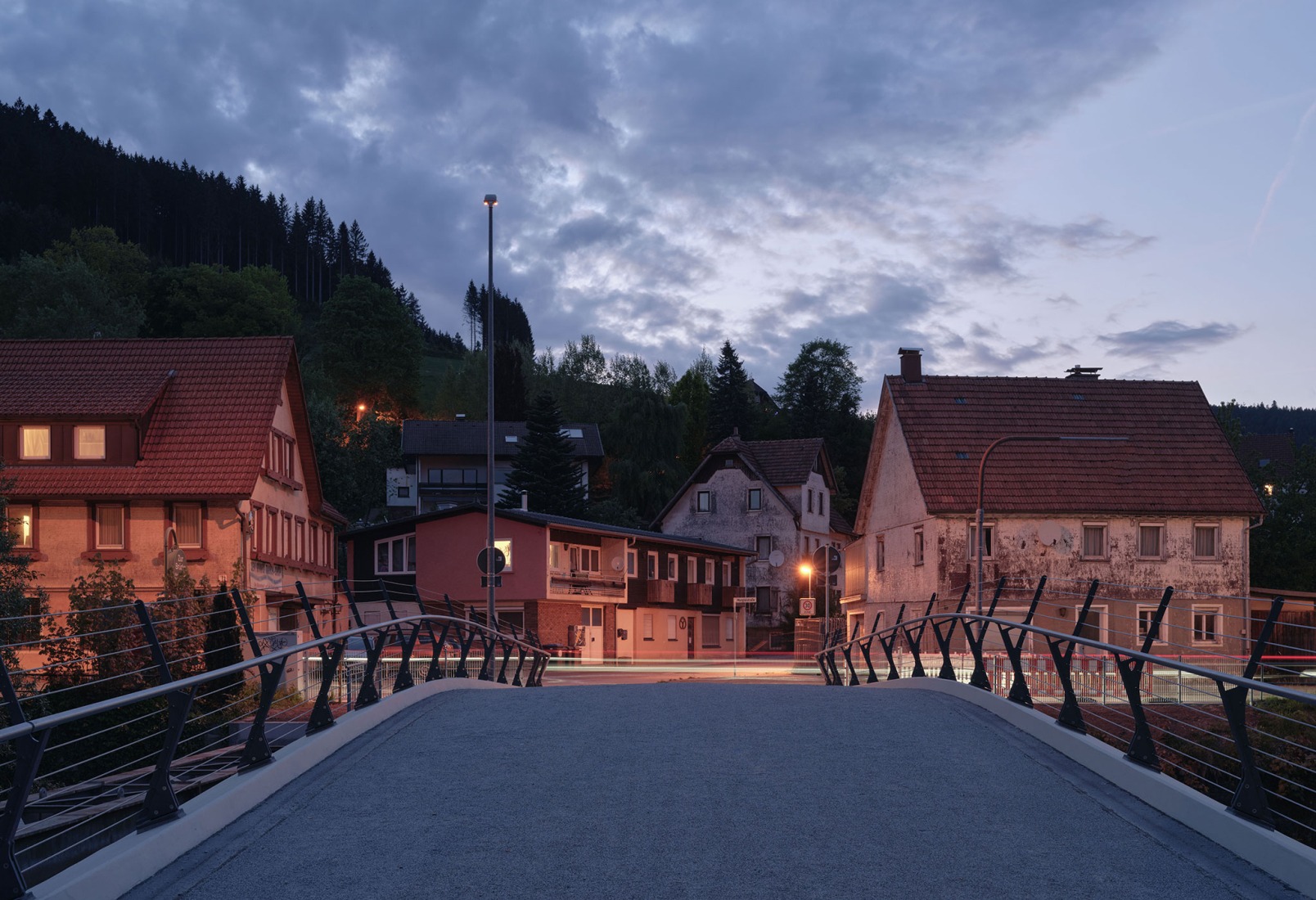 Baiersbronn Bridge by Moxon Architects + IB Miebach. Photograph by Simon Kennedy.