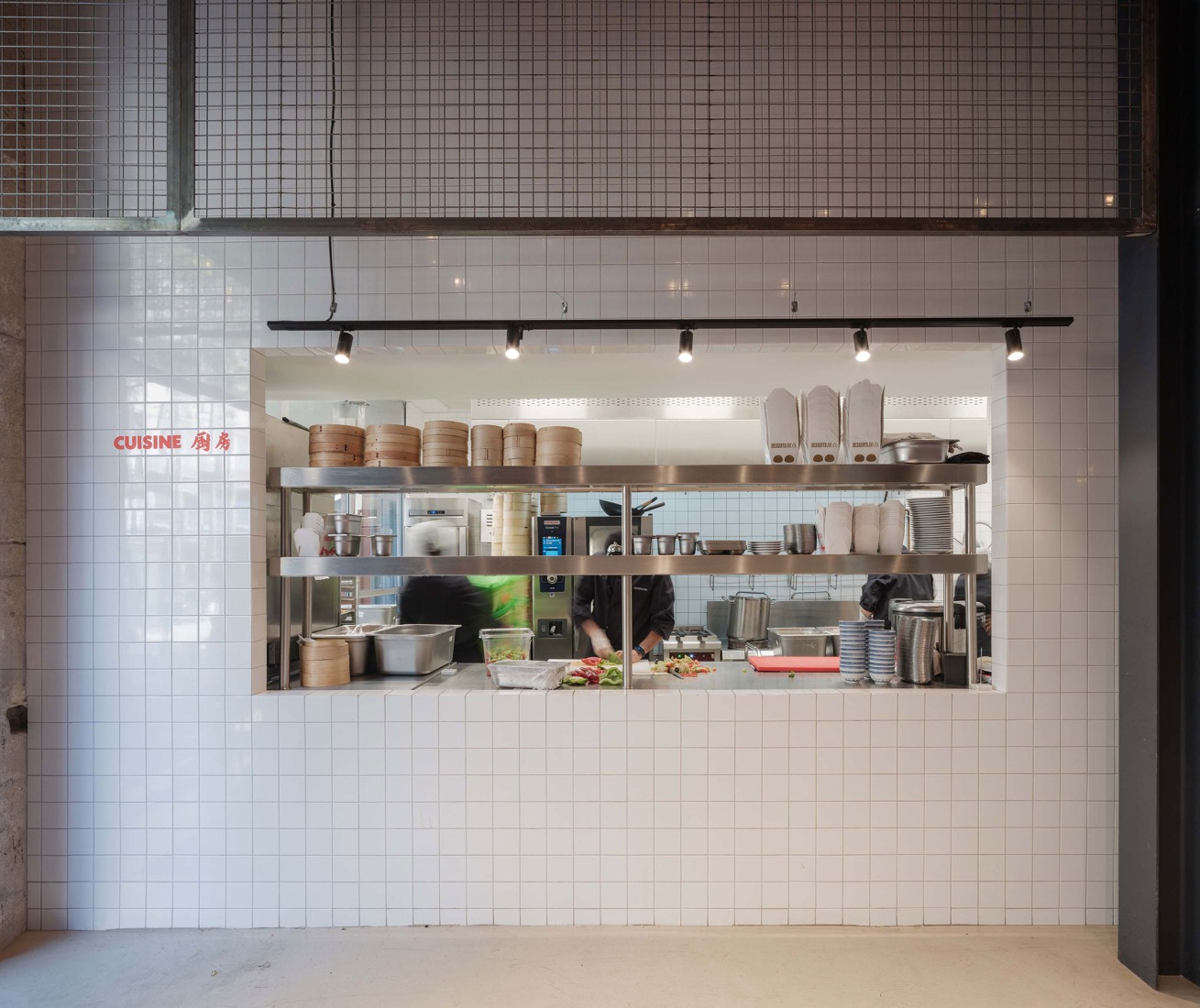 The Alleyway, Gros Bao Marseille by Neri&Hu. Photograph by Pedro Pegenaute.