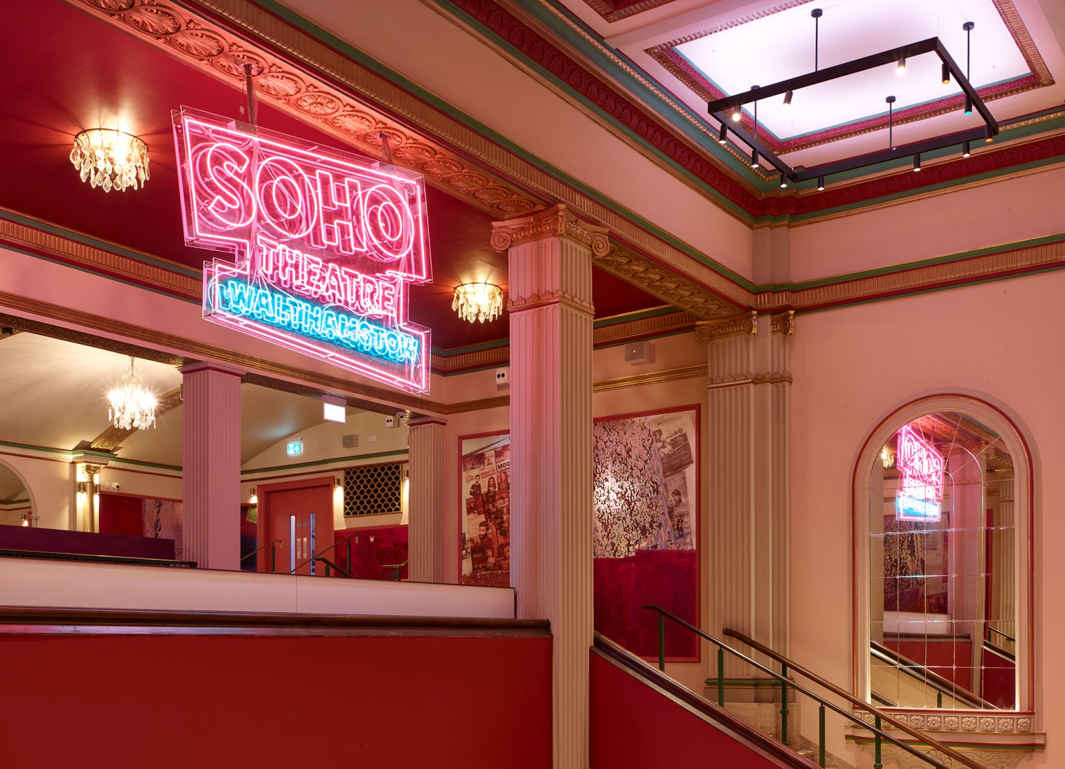 960-seat Soho Theatre Walthamstow by Pilbrow & Partners. Photograph by David Levene.