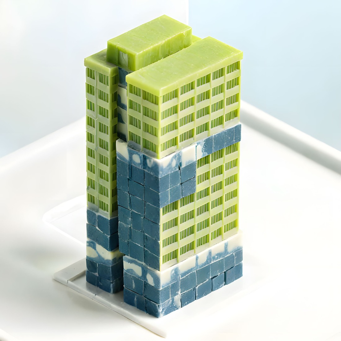 Kueh image. HDB-Block, Kueh Salat. Singapore Pavilion at the 2025 Venice Architecture Biennale.
