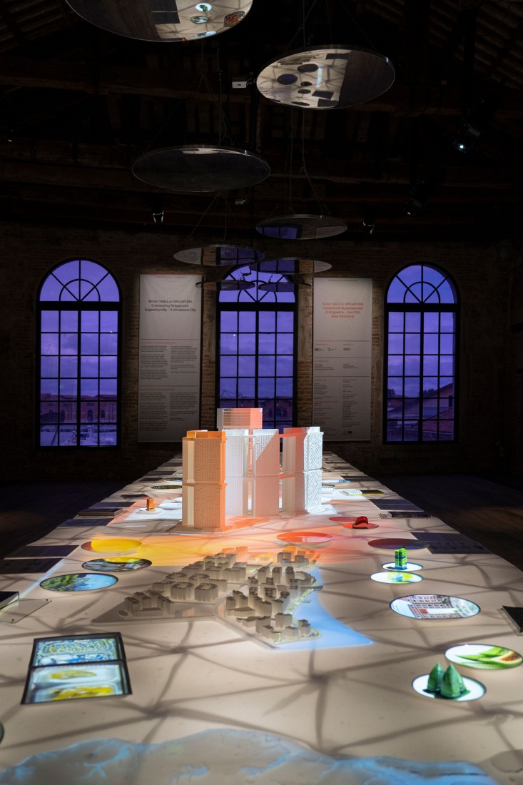 Installation view of the Singapore Pavilion at the 2025 Venice Architecture Biennale. Photograph by Giorgio Schirato Photography.