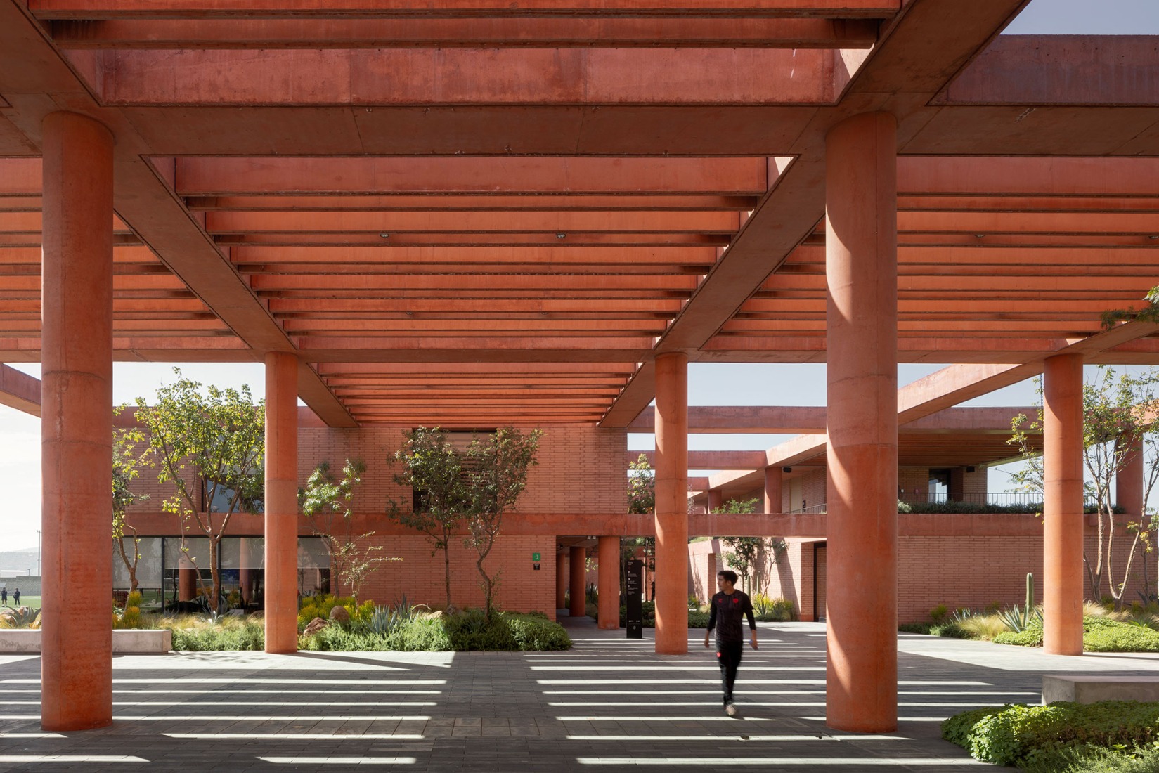 Atlas Football Academy by Sordo Madaleno. Photograph by Oscar Caballero.