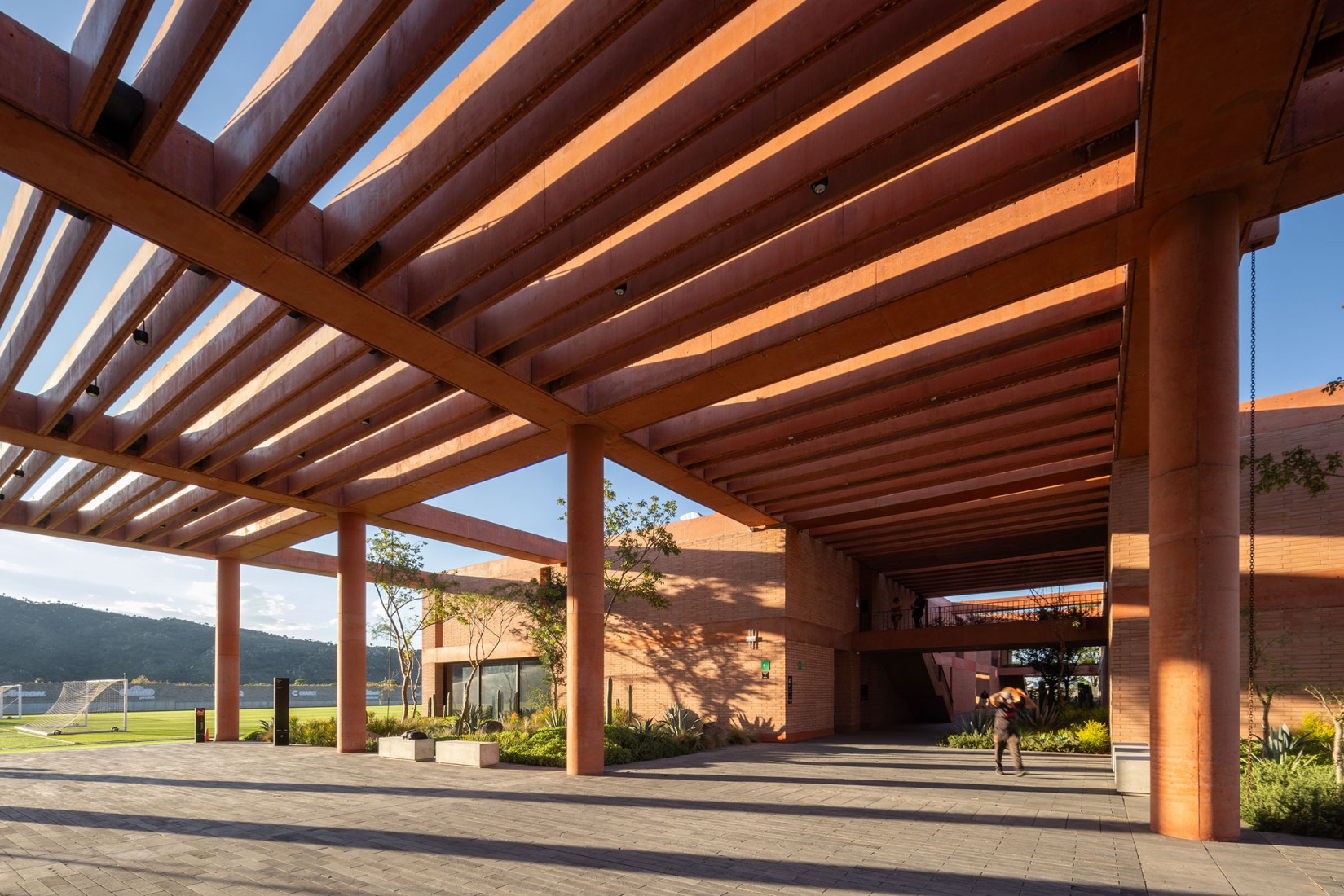 Atlas Football Academy by Sordo Madaleno. Photograph by Oscar Caballero.