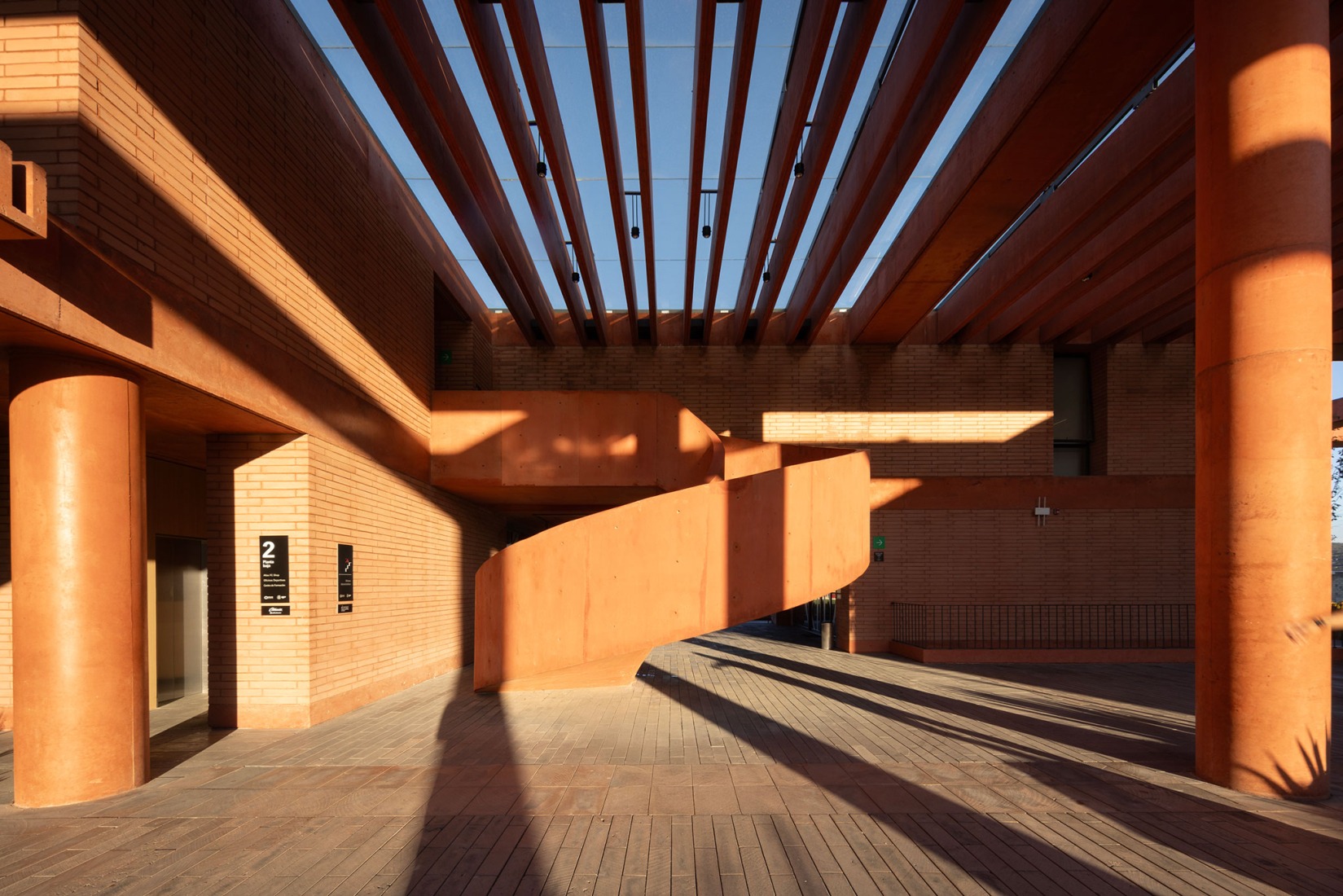 Atlas Football Academy by Sordo Madaleno. Photograph by Oscar Caballero.