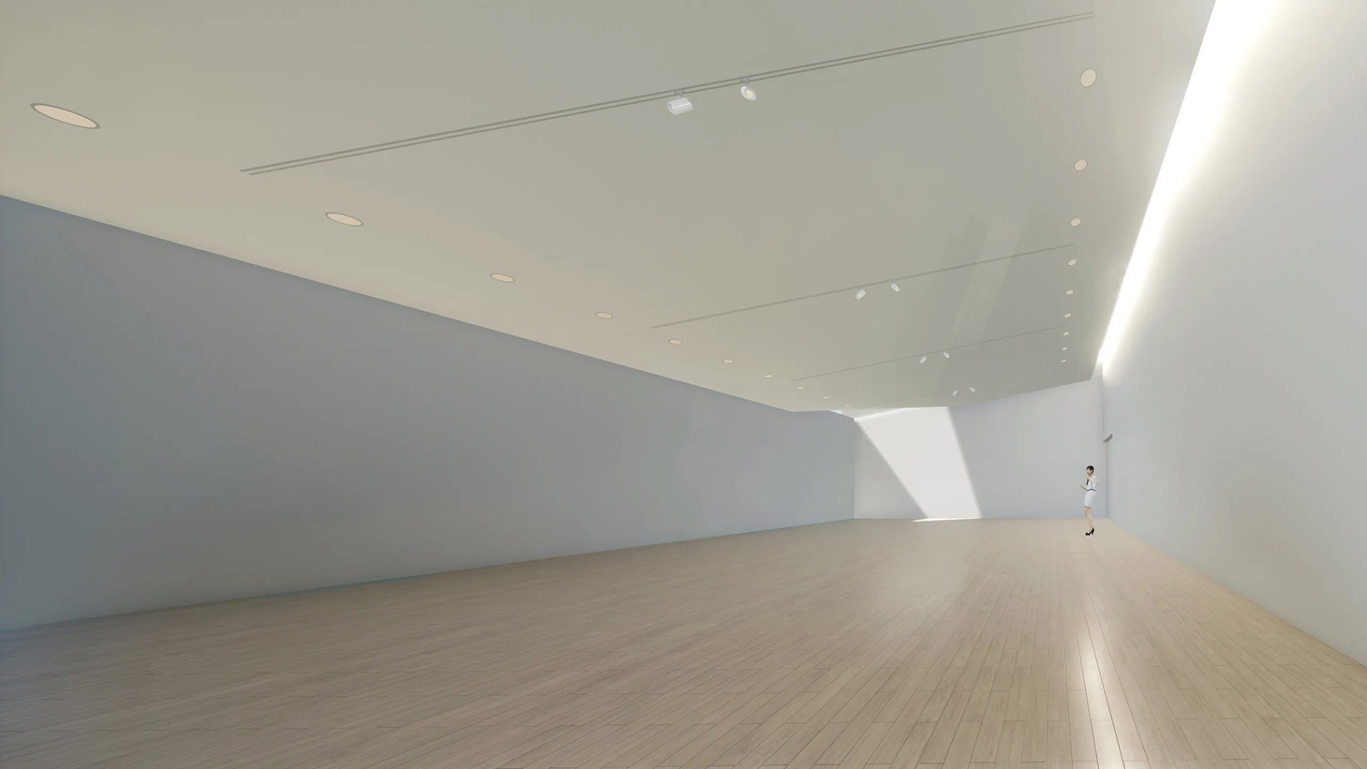 Nuevo Museo de Arte de Naoshima por Tadao Ando. Visualización por Tadao Ando Architect & Associates.