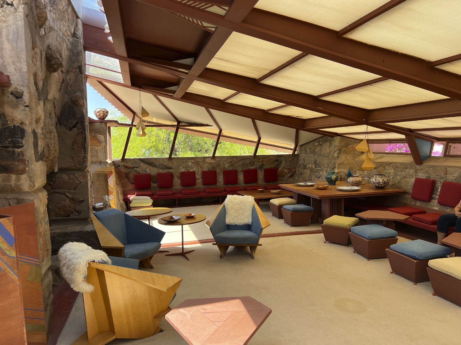 Taliesin West by Frank Lloyd Wright. Photograph by Lucas Rios Giordano.