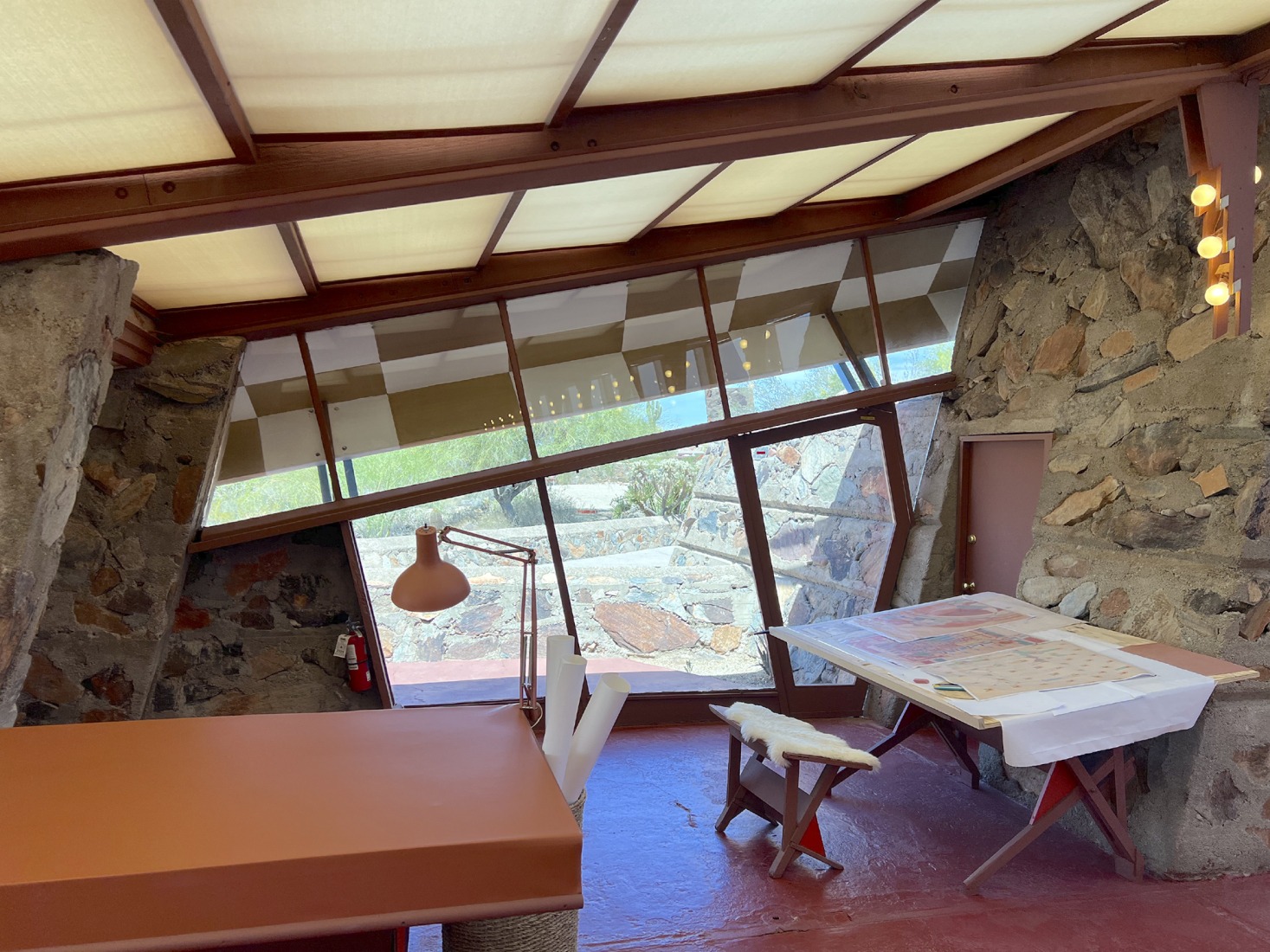 Taliesin West by Frank Lloyd Wright. Photograph by Lucas Rios Giordano.