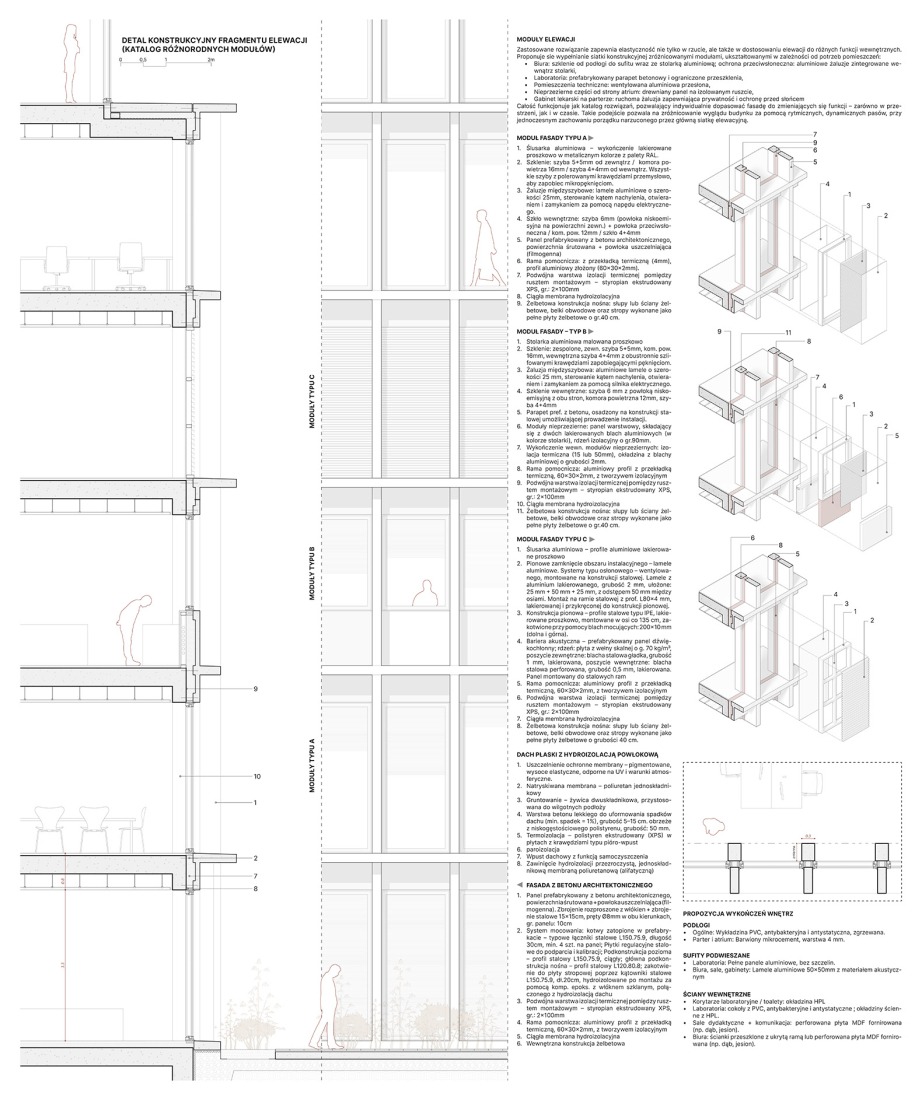 Construction details. HTSH by Vaillo + Irigaray Architects + Interplay Architects.