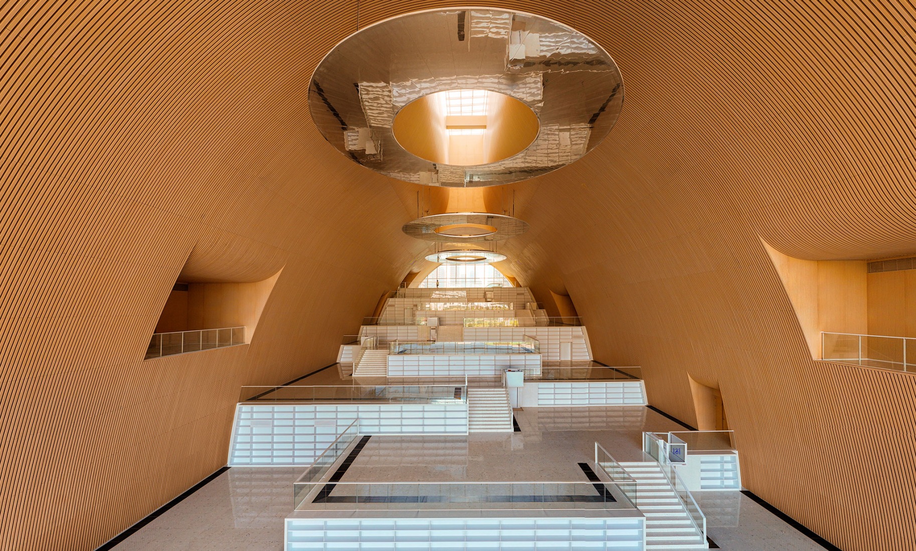 Complejo cultural y artístico de Hengqin por Atelier Apeiron. Fotografía por Schran Image.