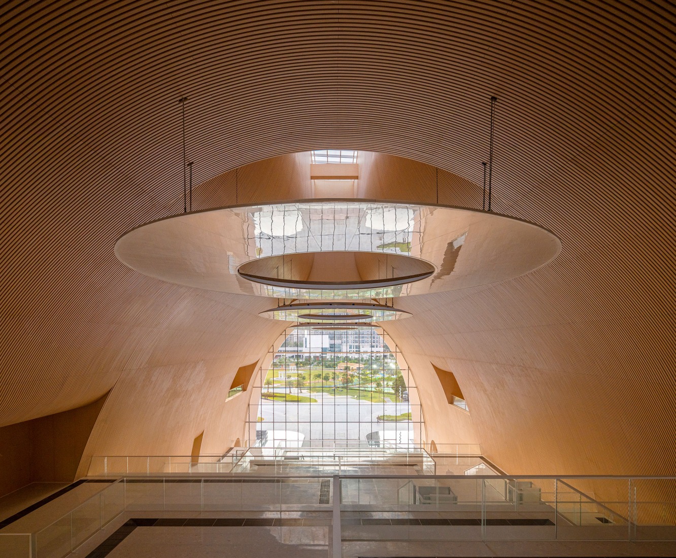 Complejo cultural y artístico de Hengqin por Atelier Apeiron. Fotografía por Schran Image.