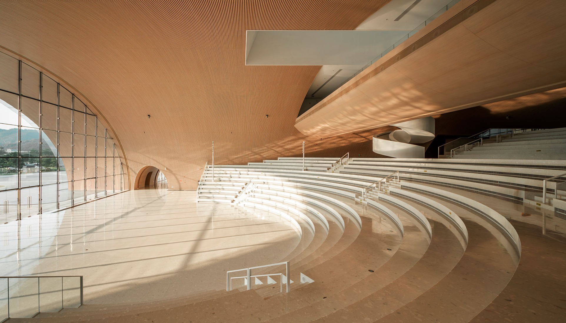 Complejo cultural y artístico de Hengqin por Atelier Apeiron. Fotografía por Hao Zhang.