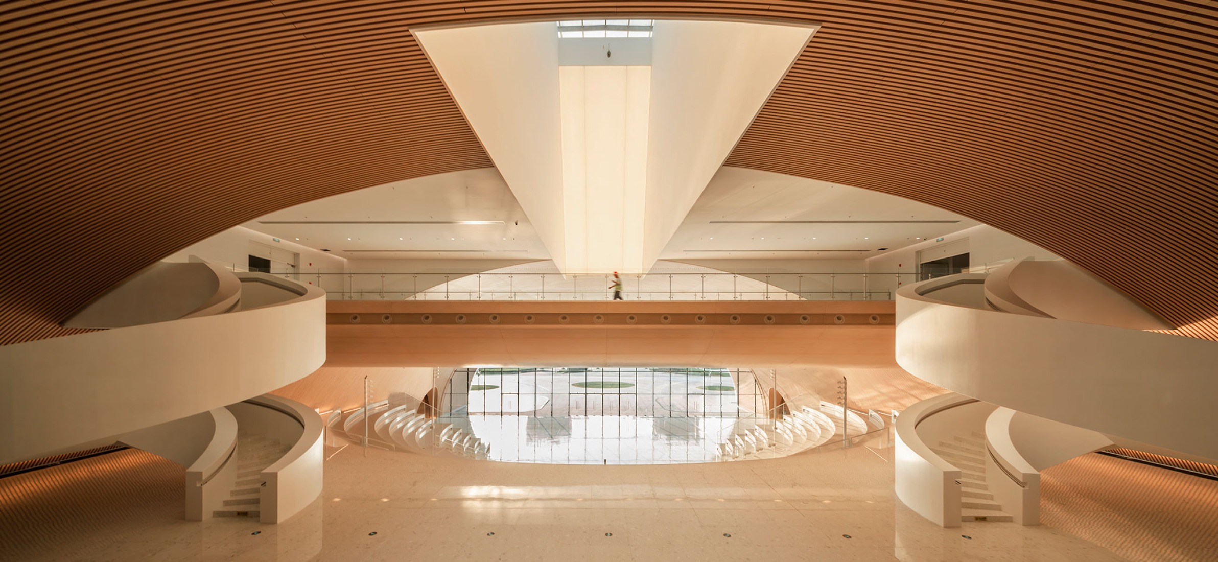 Complejo cultural y artístico de Hengqin por Atelier Apeiron. Fotografía por Hao Zhang.