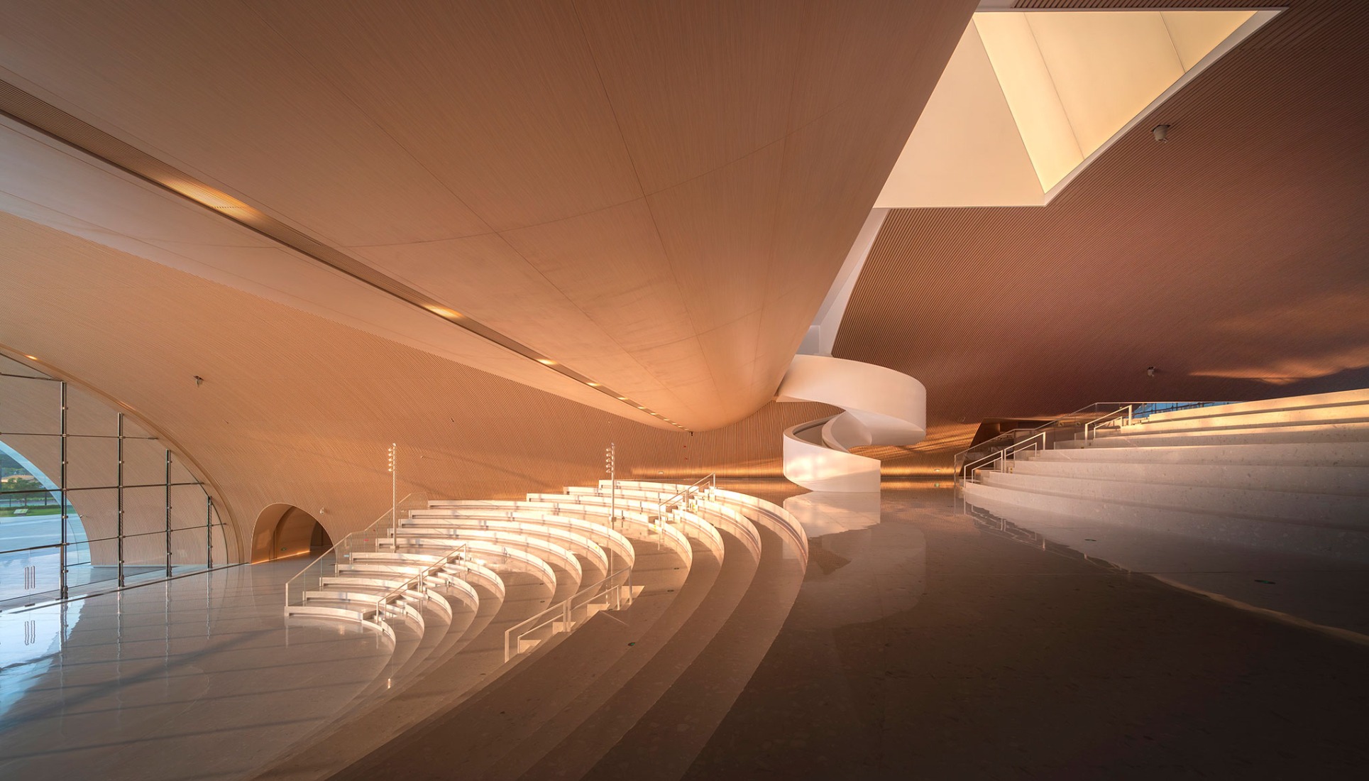 Complejo cultural y artístico de Hengqin por Atelier Apeiron. Fotografía por Yipeng Lv.