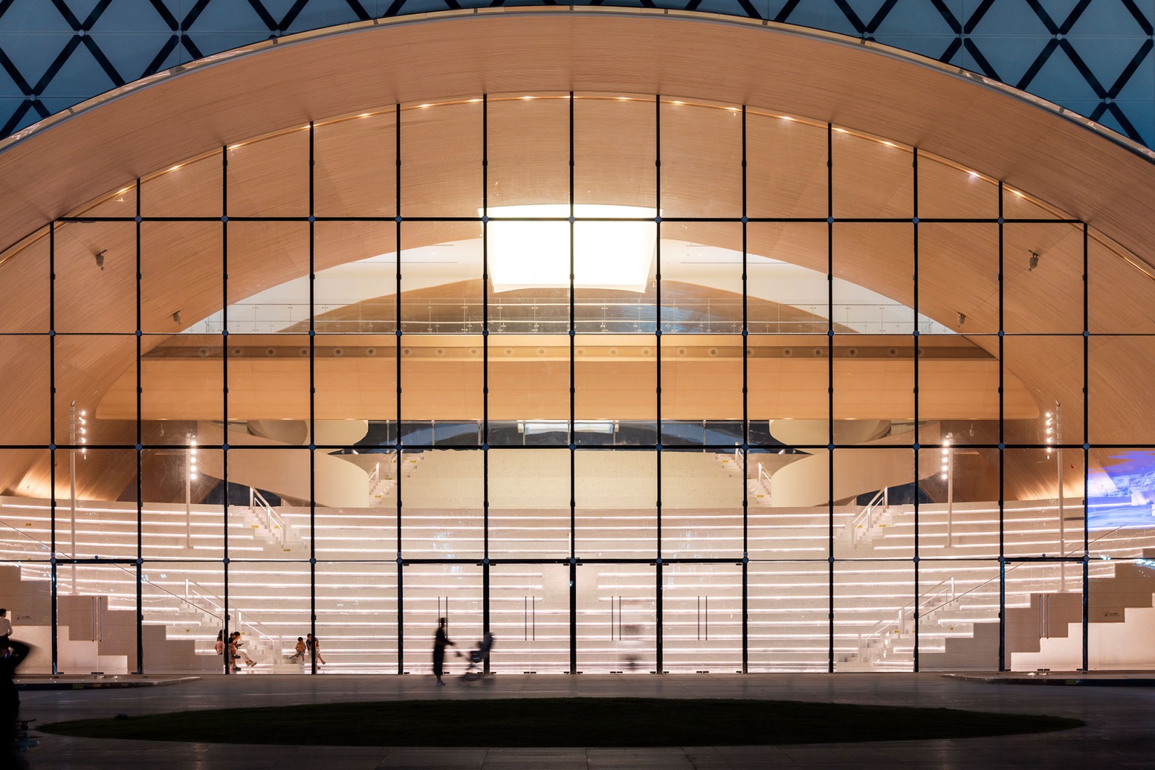 Complejo cultural y artístico de Hengqin por Atelier Apeiron. Fotografía por Hao Zhang.