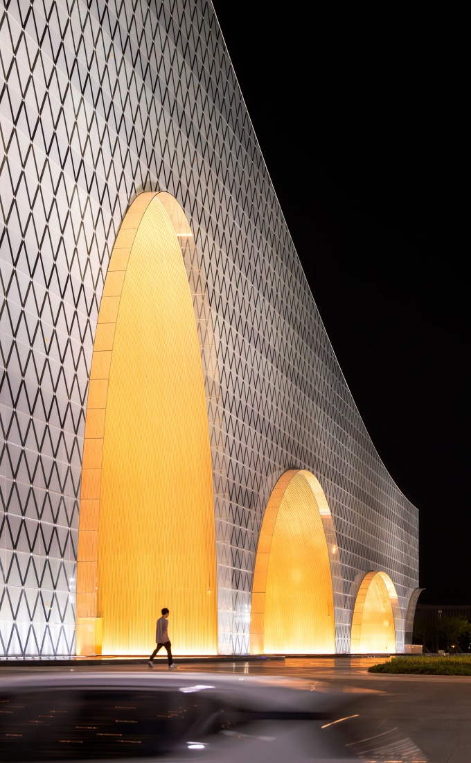 Complejo cultural y artístico de Hengqin por Atelier Apeiron. Fotografía por Hao Zhang.