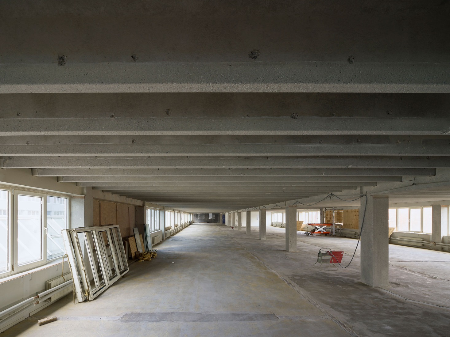 Proceso de construcción. Thoravej 29 por pihlmann architects. Fotografía por Hampus Berndtson.