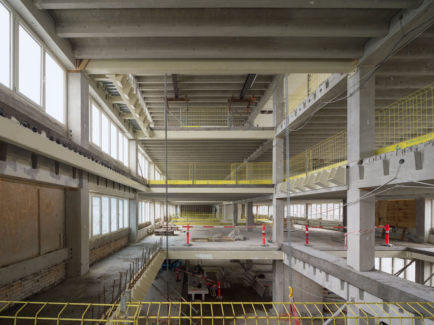 Proceso de construcción. Thoravej 29 por pihlmann architects. Fotografía por Hampus Berndtson.