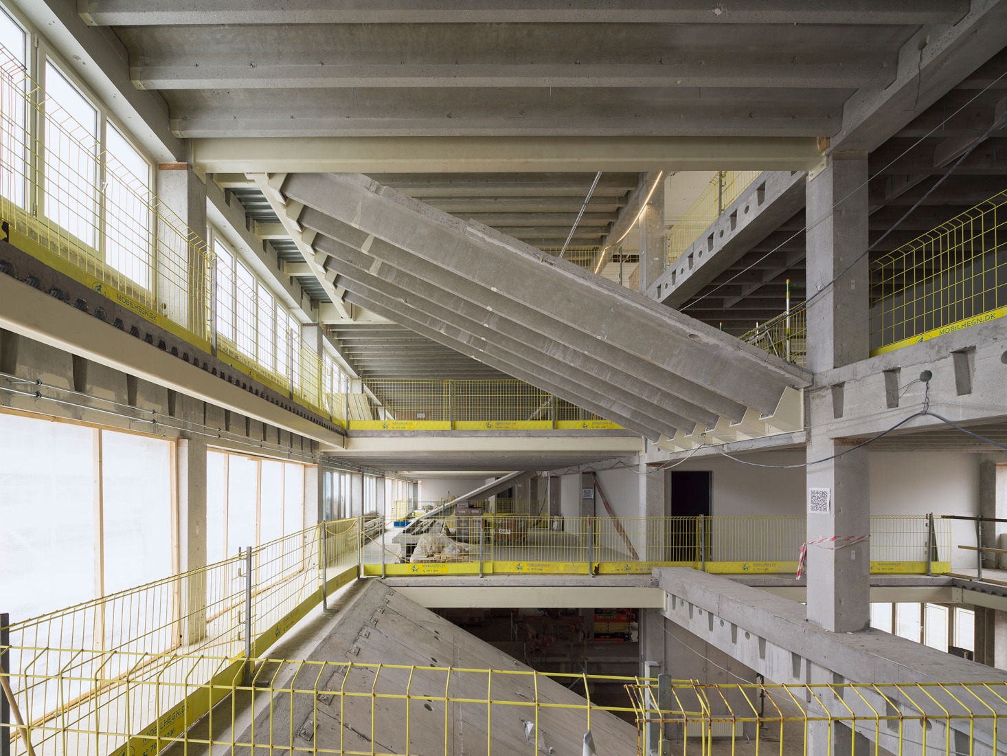 Proceso de construcción. Thoravej 29 por pihlmann architects. Fotografía por Hampus Berndtson.