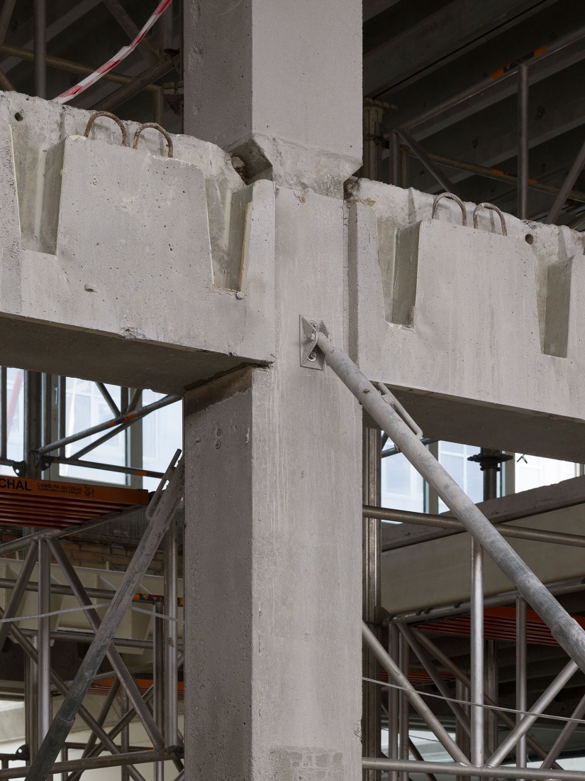 Proceso de construcción. Thoravej 29 por pihlmann architects. Fotografía por Hampus Berndtson.