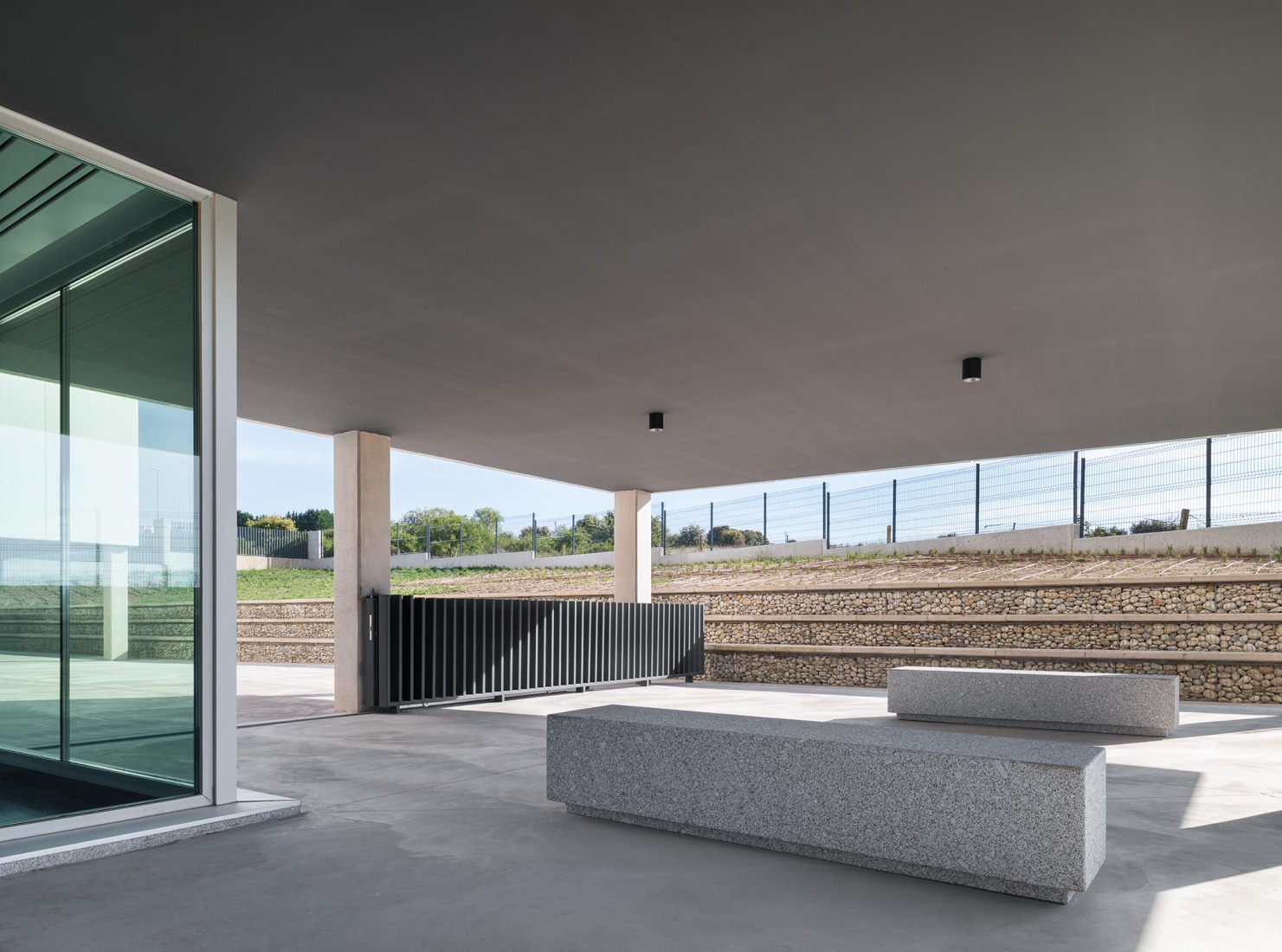 IES Vía de la Plata by ABLM Arquitectos. Photograph by Gabriel Gallegos Alonso.