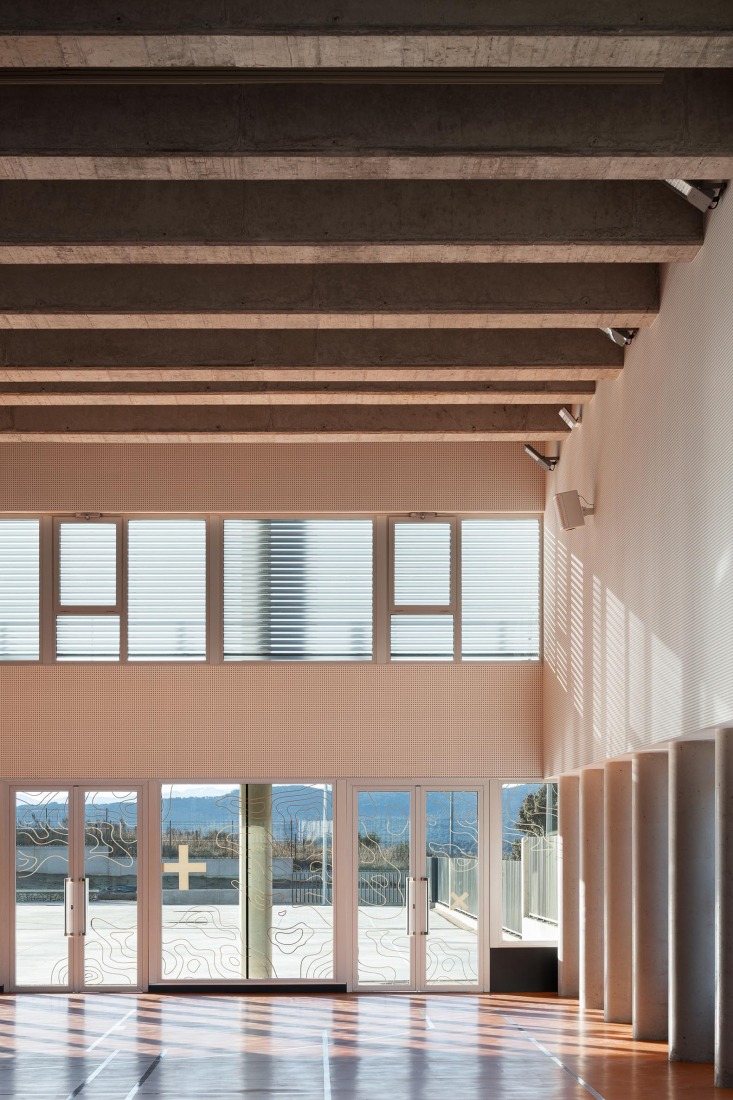 IES Vía de la Plata by ABLM Arquitectos. Photograph by Gabriel Gallegos Alonso.