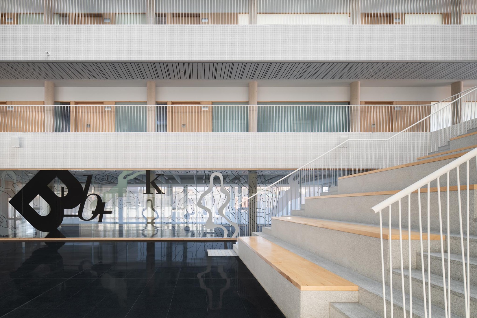 IES Vía de la Plata by ABLM Arquitectos. Photograph by Gabriel Gallegos Alonso.