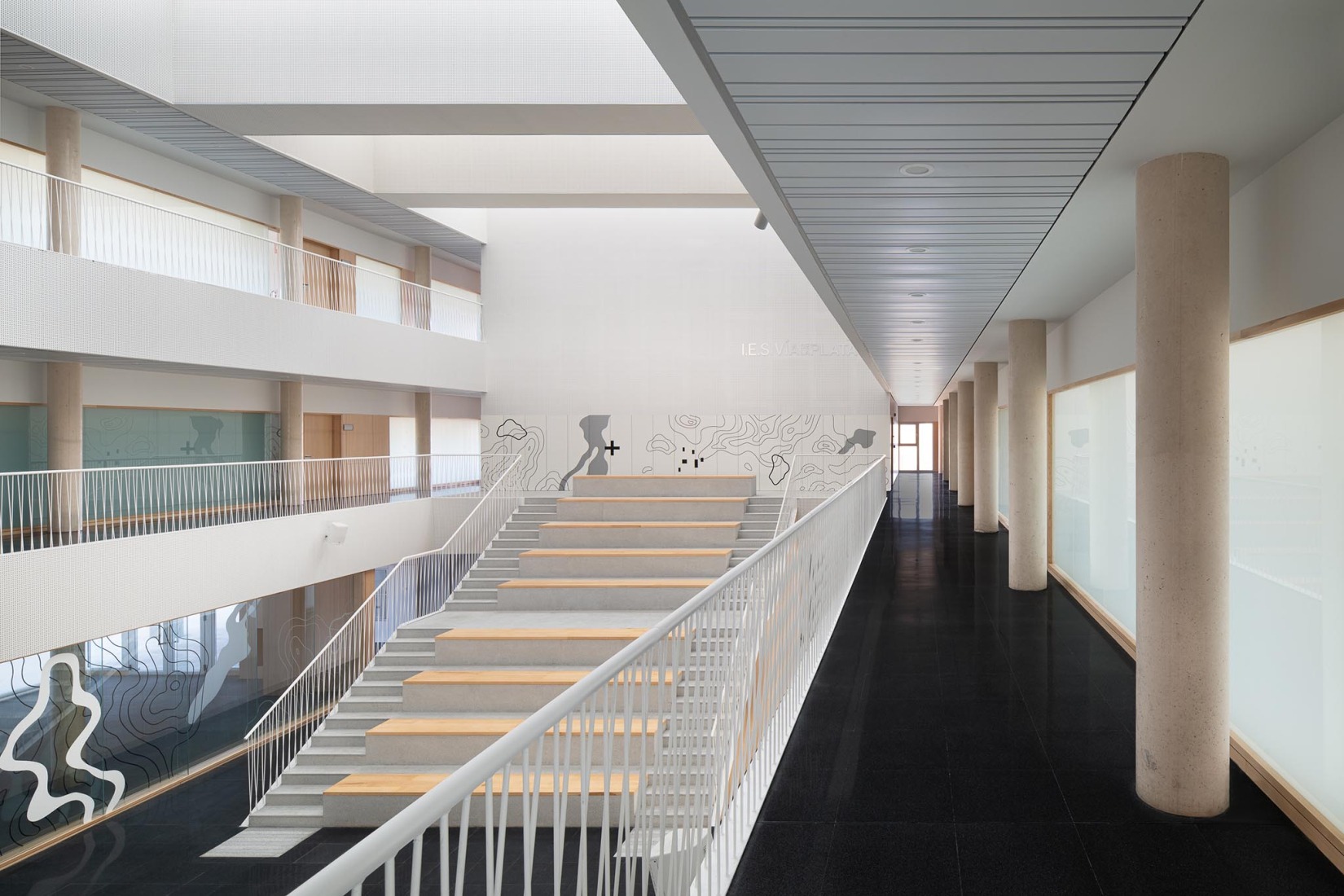 IES Vía de la Plata by ABLM Arquitectos. Photograph by Gabriel Gallegos Alonso.