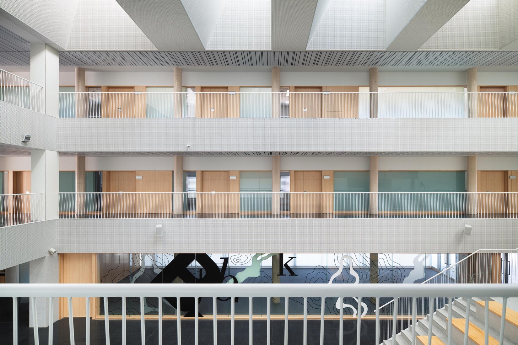 IES Vía de la Plata by ABLM Arquitectos. Photograph by Gabriel Gallegos Alonso.