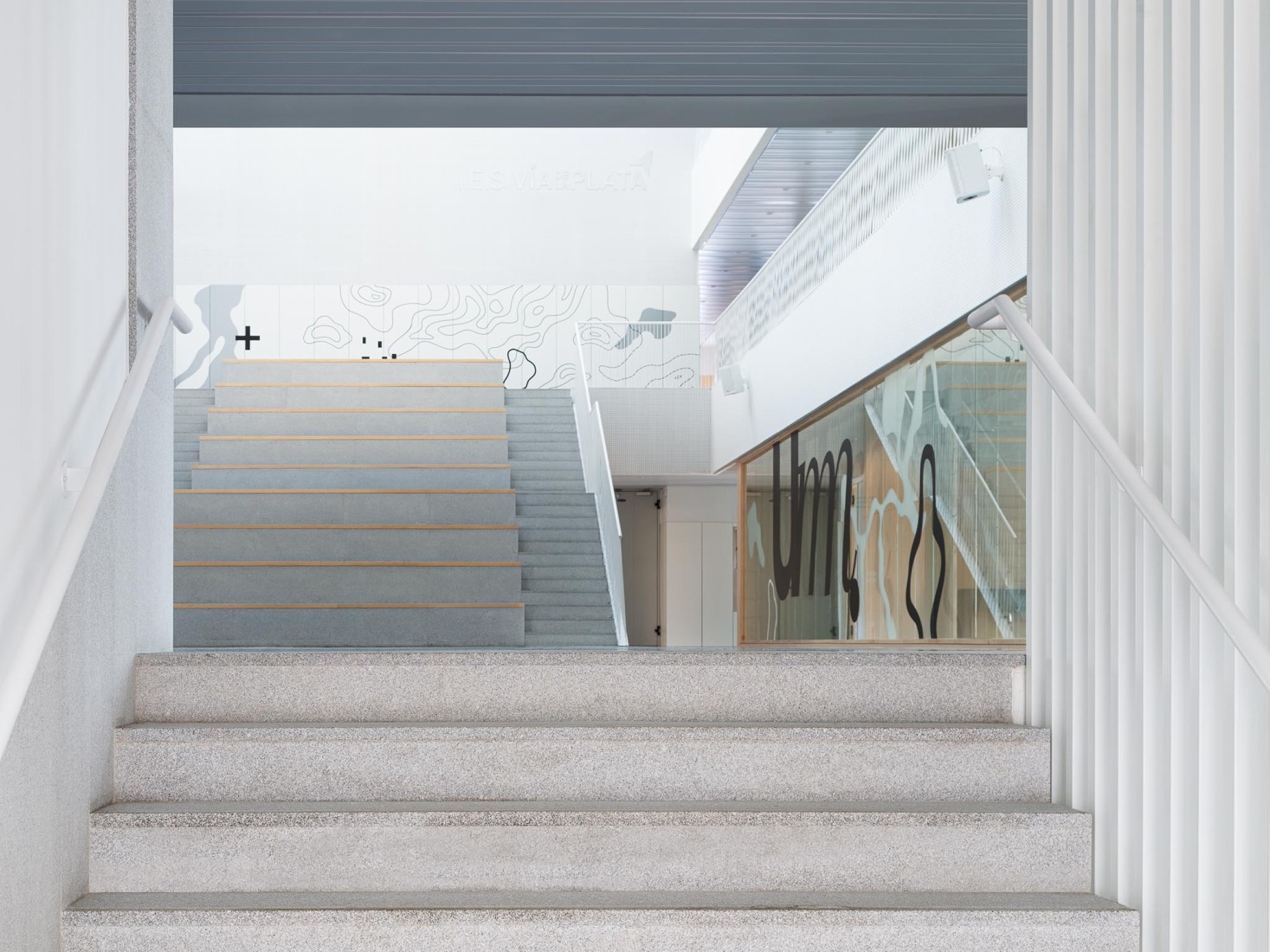 IES Vía de la Plata by ABLM Arquitectos. Photograph by Gabriel Gallegos Alonso.