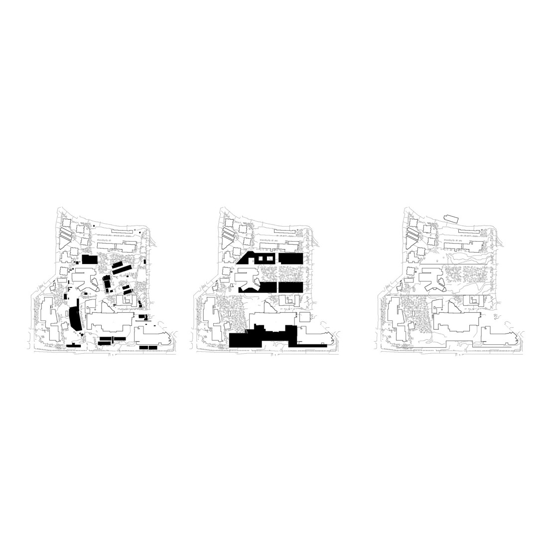 Location diagrams. VHIR Vall d’Hebron Campus Research Center by BAAS + ESPINET/UBACH.
