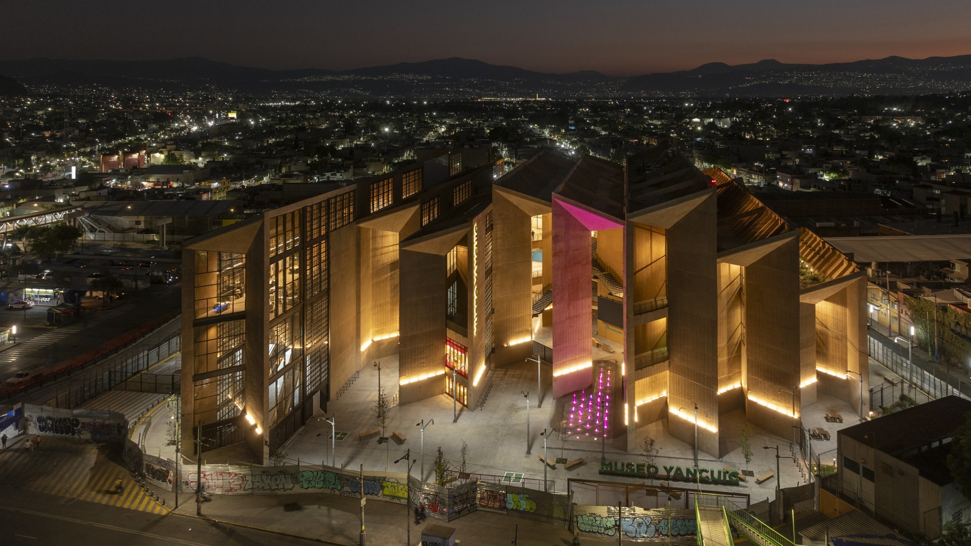 Yancuic Museum by BAX studio, Mendoza Partida and SPRB Architects. Photograph by Javier Nava. Image courtesy of Secretaría de Cultura de la Ciudad de México.